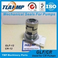 Glf-12 , Jmk-12 Mechanical Seals For Cr1/cr3/cr5 Vertical Multi-stage Pumps|shaft 12mm Cartridge Seals(hqqv/hqqe/huuv/cri/crn12)