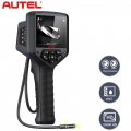 Autel MV480 Industrial Endoscope/Borescope,Dual Lens 8.5mm Inspection Camera with 7X Zoom,2MP,a Waterproof Cable,for Car/Wall|En