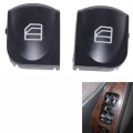 2pcs Window Switch Cover For Mercedes W203 C-class Power Window Button Switch Console Cover Caps C320 C230 C240 C280