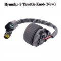 For excavator Hyundai R130 150 215 225 9 new throttle knob gear switch controller double plug 21Q4 20812|Battery Cables & Co