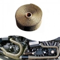 5M Exhaust Manifolds Fiberglass Heat Insulation Tape Thermal Wrap Virgin Fiberglass Accessories For Car Motorcycle|Exhaust Asse