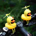 Bicycle Small Yellow Bike Duck Bicycle Bell Yellow Airscrew Helmet Duck Ducky Bike Wind Motorcycle Riding Cycling Accessories|De