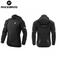 ROCKBROS Bicycle Jacket Men Women Cycling Jersey Breathable Clothing MTB Windproof Reflective Quick Dry Coat Sports Clothing|Cy