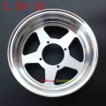 High performance 3.50 10 aluminum wheel hub10 inch Electric tricycle scooter aluminum wheel hub closed car four wheeled vehicle