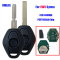 3 Button Remote Key Fit For Bmw E38 E39 E46 Ews System 433mhz 315mhz With Pcf7935aa Id44 Chip Uncut Blade - Car Key