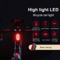 Luz trasera de bicicleta recargable USB, luz trasera LED de ciclismo, lámpara trasera para letrero de bicicleta, accesorios de b