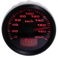 85mm GPS Speedometers 0 200km/h Waterproof GPS Speed Odometer Gauges Trip Meters for Car Truck Motorcycle 9 32V 8 color light|Sp