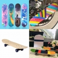 Professional Blank Skateboard Complete 4 Wheel 60x15cm For DIY Kids Art Painting Skate Board & Accessories|Skate Board| -
