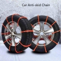 Winter Anti skid Chains for Car Snow Mud Wheel Tyre Thickened Bike Motorcycle Non slip Accessories|Electric Bicycle Accessories