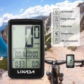 Lixada Bicycle Computer USB Rechargeable Wireless Bike Cycling Computer Bicycle Speedometer Odometer with Computer Mount Holder|
