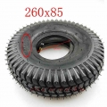 260x85 Tire and Inner Tube 3.00 4 (10"x3", 260*85) Knobby Scooter, ATV and Go Kart Tire and Tube Motor Tire Good Quali