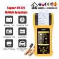 Autool Bt760 Car Battery Tester With Thermal Printer 12v 24v 36v Battery Cranking Charging Max Load Test Diagnostic To