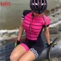 Kafitt new pro summer cycling jersey women's trailblazers short sleeved road mountain biking shorts full suit sweatshirt|Cyc