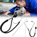 Chromed steel Car Abnormal Sound Diagnostic Device Mechanics Cylinder Stethoscope Automotive Hearing Tools Anti shocked Durable|