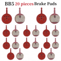 10 Pairs (20 Pieces) BB5 Brake Pads Universal MTB Hydraulic Brake Pads Magura Bicycle Parts Cycling Organic Resin Disc Brake Pad