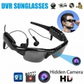 Mini Driving Music Motorcycle Camera Glasses HD Sunglasses Drivers Goggles Eye Protection Accessories Men Women Sun Glasses|Moto