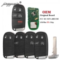 Jingyuqin 2/3/4 Buttons Smart Remote Control Key 433mhz 4a Chip Keyless Entry Sip22 Blade For Jeep Renegade Compass M3n-40821302