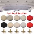 10pcs Universal Car Roof Repair Buckles Car Interior Ceiling Cloth Fixing Screw Cap Headliner Rivets Retainer|Nuts & Bolts|