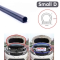 Car Door Weatherstrip Waterproof Small D Weather Strip Car Rubber Strip Seal Epdm Seal Auto Rubber Door Seals For Car|Fillers, A