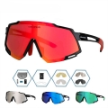 Comaxsun Professional Polarized 5 Len Cycling Glasses Mtb Road Bike Sport Mirror Sunglasses Riding Eyewear Uv400 Bicycle Goggles