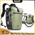 Rhinowalk 2021 Bicycle bag&Pannier Fully Waterproof 27L Big Bike Bag capacity Multifunctional Rear Rack Pannier Bag Cycling