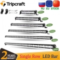 Tripcraft Single Row Super Slim Led Light Bar 7" 13" 20" 25" 32" 38'' Inch Led Work Light Bar 9