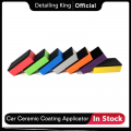 DETAILING KING Car Ceramic Coating EVA Sponge Pads Automobiles Glass Nano Wax Coat Applicator for Auto Waxing Polishing|Sponges,