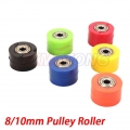 Drive Chain 8/10mm Pulley Roller Slider Tensioner Wheel Guide For CRF YZF EXC RMZ KLX Enduro Dirt Street Bike Motorcycle| | -