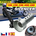 Motorcycle Can Db Killer Silencer Noise Sound Eliminator Exhaust Adjustable Muffler Silencer 35mm/42mm/45mm/48mm/60mm - Exhaust