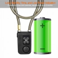 New Super Intelligent Control Smart Alarm Bluetooth compatible Lock Waterproof 110dB Alarm Bicycle Lock Outdoor Anti Theft Lock|