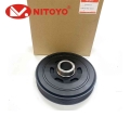 NITOYO Brand New Isolation Damper Assy crankshaft Pulley #6720300003 For Ssangyong Rexton Korando C Sports Stavic Diesel|Belts,