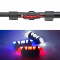 Scooter Warning Light Night Safety Warning Lights LED Flashlight Strip Light for M365 Electric Scooter Accessories|Bicycle Light