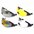 Cycling Aero Helmet Sun visor Goggles Road Bicycle Helmet Lens Bike Helmet Accessories Silver Yellow Multicolor Transparent|Bi