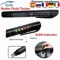 Car Diagnostic Tools Brake Fluid Battery Circuit Tester 5 LED Mini Electronic Brake Fluid Liquid Tester Pen for Car Vehicle|Elec