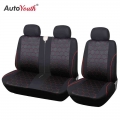 AUTOYOUTH Universal 2+1 Car Truck Seat Cover Durable Polyester Fiber Seat Cover Football Style Car Interior| | - ebikpro.