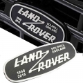 14.5*5.5cm Aluminum Car Front Grille Emblem For Land Rover Defender 2015 Solihull England Logo Auto Modified Badge Decoration