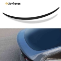Rear Trunk Spoiler For Tesla Model Y 2021 Rear Trunk Lip Carbon Fiber ABS Wing Spoiler Car Styling|Spoilers & Wings| - Off