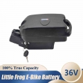 LiitoKala Long Range Frog eBike Battery 36V 20Ah 15Ah 12Ah 10Ah Seat Post Batteries for Bafang CSC 1000W 750W 500W 350W 250W|Ele