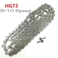 Original Cn-hg73 Chain 116 Links For De Lx 9 Speed Hg73 Mtb Mountain Bike Cassette Freewheel Chain 9/10 Speed Bicycle Chain - Bi