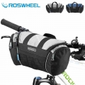 ROSWHEEL 5L Bike Bicycle Cycling Bag Handlebar Front Tube Pannier Basket Shoulder Pack|roswheel 5l|pannier basketcycling bag - O