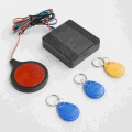 Anti Theft Rfid Motorcycle Hidden Lock System With Engine Cut Off Immobilizer Ic Card Alarm Induction Invisible Anti-steal Lock