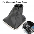 Car Gear Shift Stick Gaiter Boot PU Leather Dust proof Cover for Chevrolet Cruze 2008 2009 2010 2011 2012 Auto Accessories|Gears