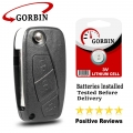 GORBIN 3 Buttons Flip Car Key for Fiat Fiorino Qubo for Peugeot Bipper for Citroen Nemo Remote Key 433mhz ID46/PCF7946 Chip|Car