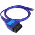 1Pcs Ecu OBD2 USB KKL Car Diagnostic Cable For Fiat FTDI Chip Car Ecu Scanner Tool 4 Way Switch USB Interface|Car Diagnostic Cab