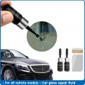 Automotive Glass Nano Repair Fluid New Upgrade nano repair Car Window Glass Crack Chip Repair Tool Kit Crack fluid Accessories|