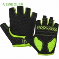 Yellow Men Cycling Gloves Half Finger Summer Glove MTB Road Bicycle Gloves Gel Pad Anti Slip Breathable Motorcycle Bike Gloves|C