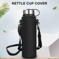 Water Bottle Carrier Cover Bag Shoulder Strap Kettle Pouch Holders High Capacity Insulated Cooler Bag 610 1500ml|Bicycle Bottle