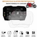 Motorcycle Accessories Cluster Scratch Protection Film Screen Protector For Ducati Panigale V4 2018 2020 Dashboard Instrument|