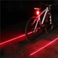 Bicycle LED Rear Tail Light Waterproof Safety Warning Light 5 LED and 2 Laser Night Mountain Bike Light Rear Lamp Bycicle Light