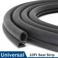 10ft Car Door Epdm Trim Seal Strip With Side Pvc Bulb For Car Boat Truck Rvs And Home Applications Sealing Universal Dustproof -